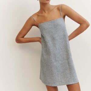 Reformation Aubree Linen Dress